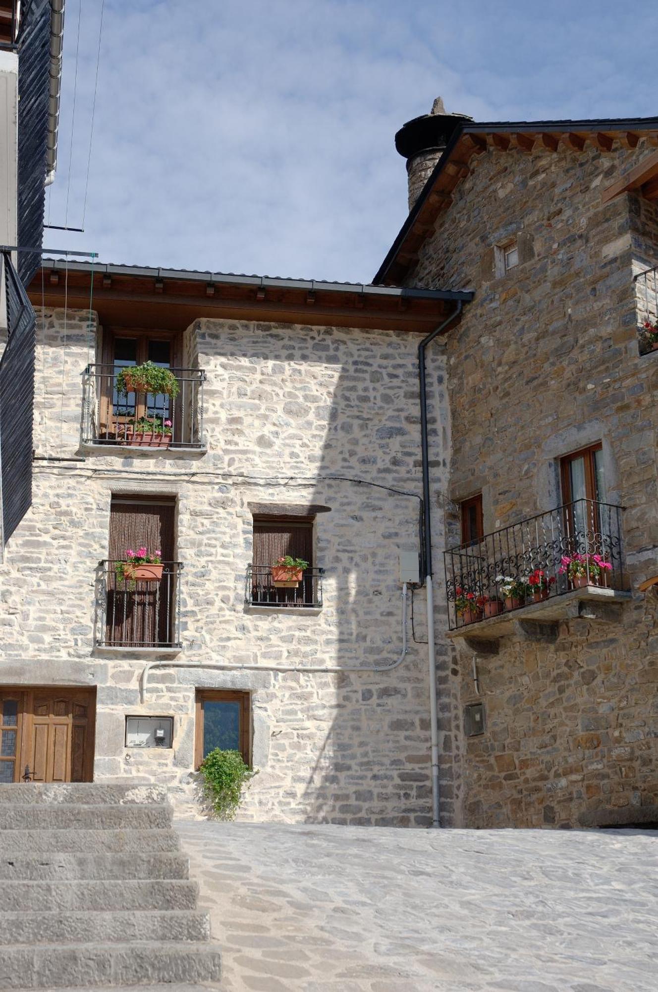 Apartamento El Patio Casa Cajal Torla Exteriör bild